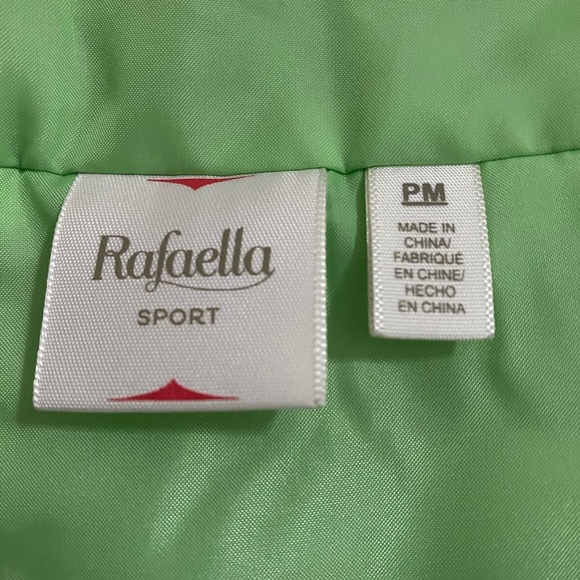 Rafaella Sportswear puffer zip up rock color vest - Picture 5 of 7